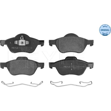 Meyle | Bremsbelagsatz, Scheibenbremse | 025 245 3518
