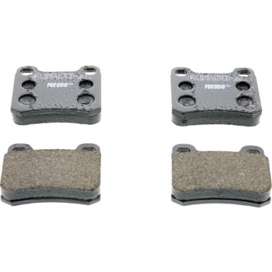 Ferodo Bremsbelagsatz, Scheibenbremse PREMIER ECO FRICTION FDB328