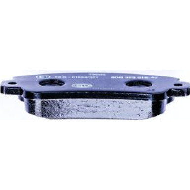 Hella | Bremsbelagsatz, Scheibenbremse | 8DB 355 018-991