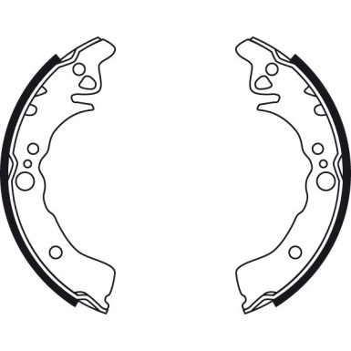 GS8761 Bremsbackensatz GS8761 Bremsbackensatz