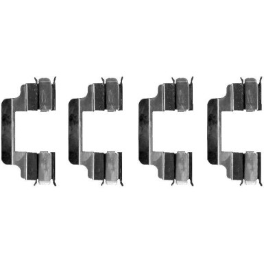 82055400 Zubehörsatz, Scheibenbremsbelag