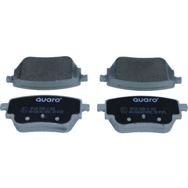 QP0128 Bremsbelagsatz, Scheibenbremse