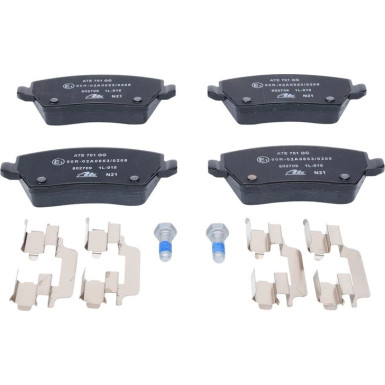 Bremsensatz, Scheibenbremse