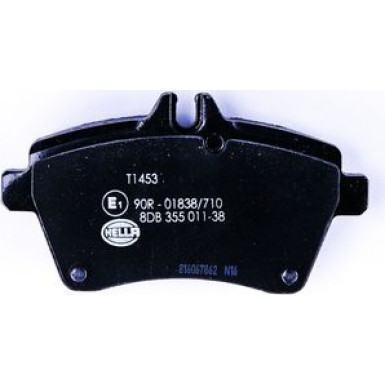 Hella | Bremsbelagsatz, Scheibenbremse | 8DB 355 011-381