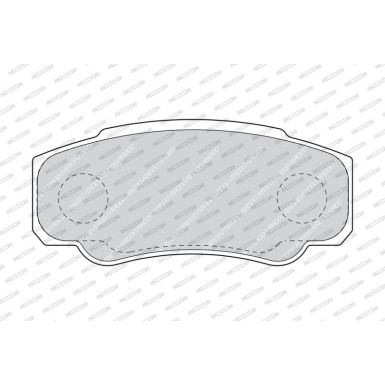 Ferodo Bremsbelagsatz, Scheibenbremse PREMIER ECO FRICTION FVR1480