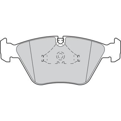 Valeo Bremsbelagsatz, Scheibenbremse ESSENTIAL 301409