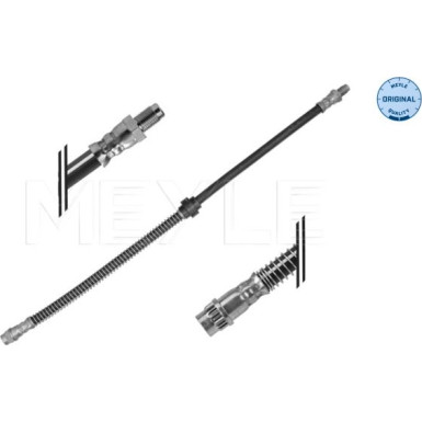 11-14 525 0010 Bremsschlauch MEYLE-ORIGINAL: True to OE. 11-14 525 0010 Bremsschlauch MEYLE-ORIGINAL: True to OE.