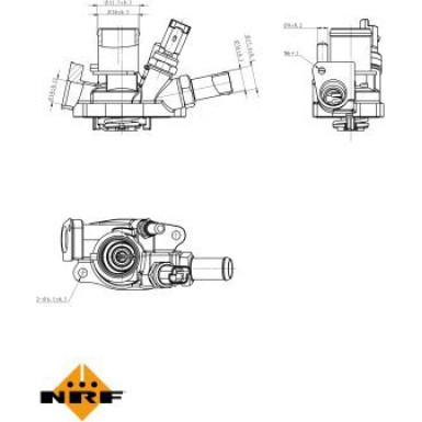 725034 Thermostat, Kühlmittel EASY FIT