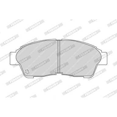 Ferodo | Bremsbelagsatz, Scheibenbremse | FDB867
