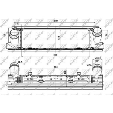 30482 Ladeluftkühler 30482 Ladeluftkühler