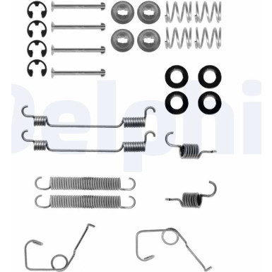 LY1131 Zubehörsatz, Bremsbacken