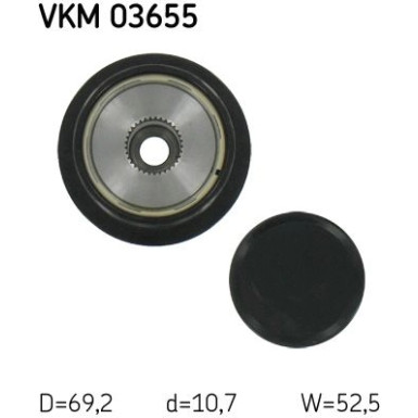 SKF | Generatorfreilauf | VKM 03655