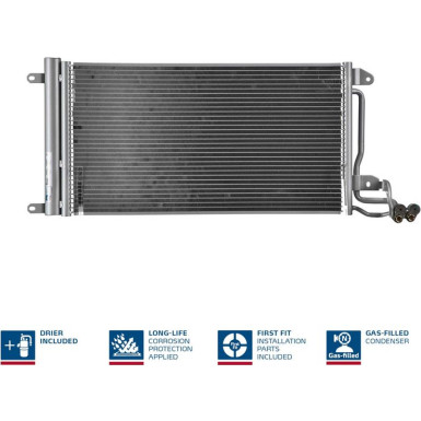 940093 Kondensator, Klimaanlage ** FIRST FIT ** 940093 Kondensator, Klimaanlage ** FIRST FIT **