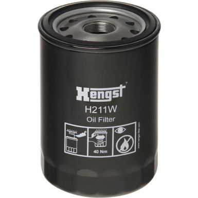 Hengst Filter | Ölfilter | H211W