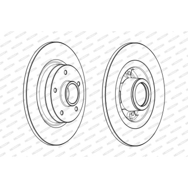 DDF1731-1 Bremsscheibe PREMIER