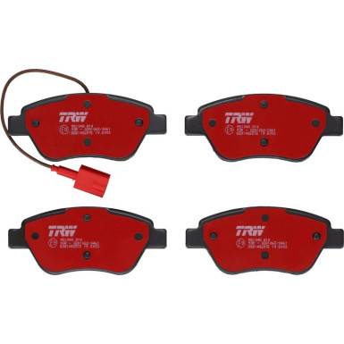 TRW Bremsbelagsatz, Scheibenbremse DTEC COTEC GDB1482DTE