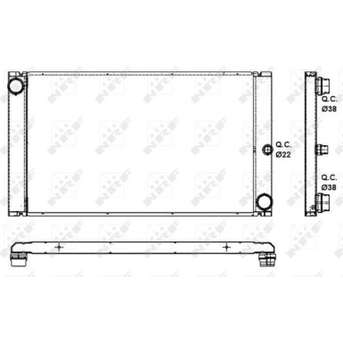 53091 Kühler, Motorkühlung