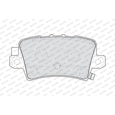 FDB1862 Bremsbelagsatz, Scheibenbremse PREMIER ECO FRICTION