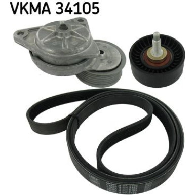SKF | Keilrippenriemensatz | VKMA 34105