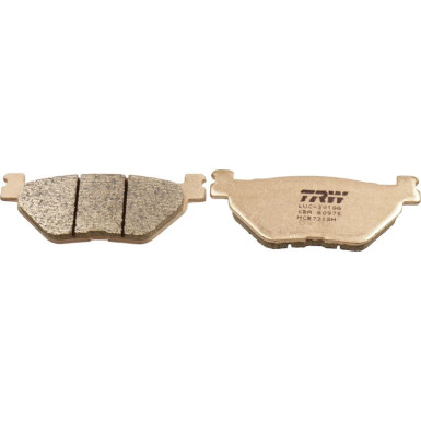 TRW | Bremsbelagsatz, Scheibenbremse | MCB731SH