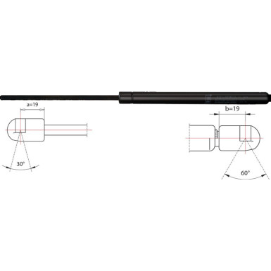 2110562 Gasfeder, Koffer-/Laderaum
