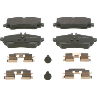 BOSCH | Bremsbelagsatz, Scheibenbremse | 0 986 424 470