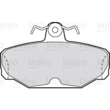 Valeo | Bremsbelagsatz, Scheibenbremse | 301240