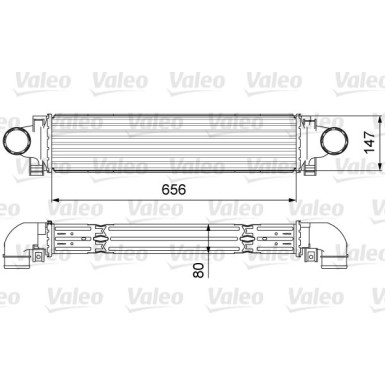 818646 Ladeluftkühler 818646 Ladeluftkühler