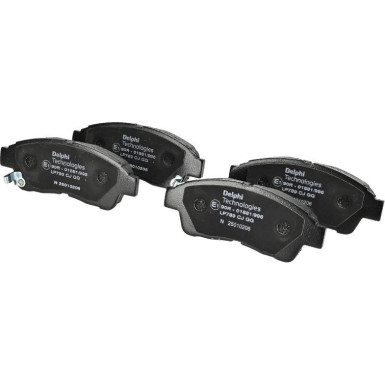 LP789 Bremsbelagsatz, Scheibenbremse