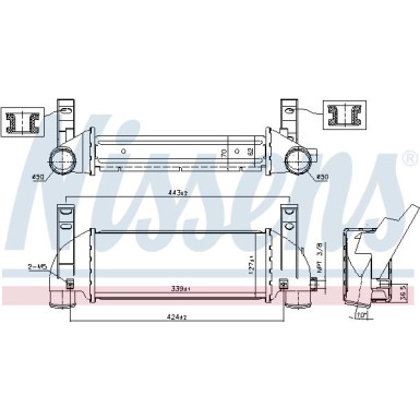 96219 Ladeluftkühler ** FIRST FIT ** 96219 Ladeluftkühler ** FIRST FIT **