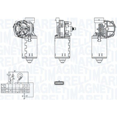 Magneti Marelli Scheibenreinigungsanlage 060500101010