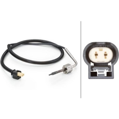 Hella | Sensor, Abgastemperatur | 6PT 014 494-211
