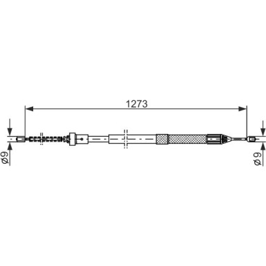 1 987 482 308 Seilzug, Feststellbremse