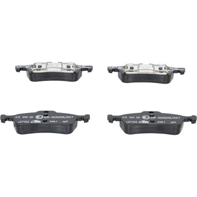 Bremsbelagsatz, Scheibenbremse ATE Ceramic 13.0470-7162.2