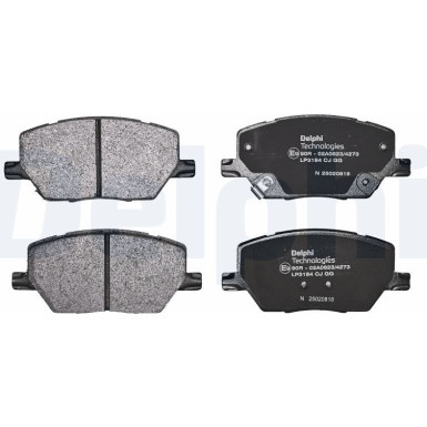 LP3184 Bremsbelagsatz, Scheibenbremse