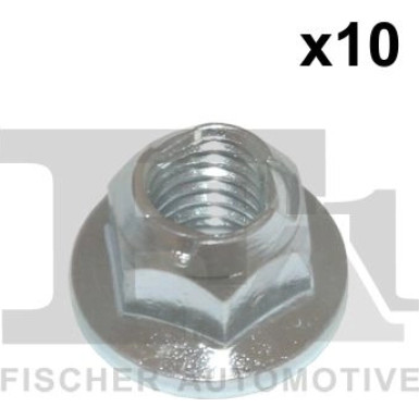 988-0809.10 Mutter, Abgaskrümmer