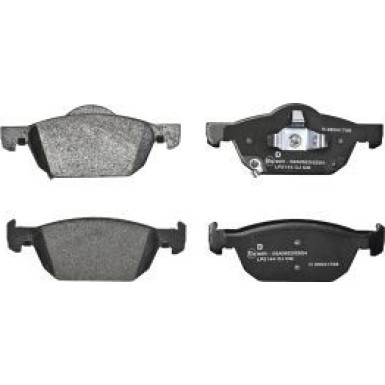 Delphi Bremsbelagsatz, Scheibenbremse LP2144