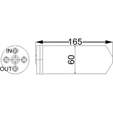 Mahle | Trockner, Klimaanlage | AD 61 000S