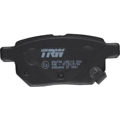 TRW Bremsbelagsatz, Scheibenbremse COTEC GDB3454