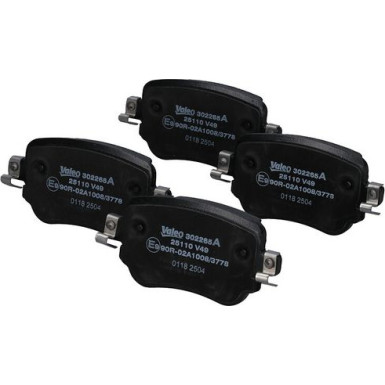 302265A Bremsbelagsatz, Scheibenbremse EXPERT