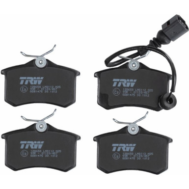 TRW | Bremsbelagsatz, Scheibenbremse | GDB1475
