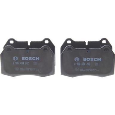 BOSCH | Bremsbelagsatz, Scheibenbremse | 0 986 494 282