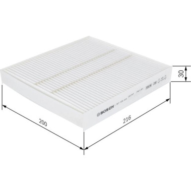 BOSCH 1 987 432 216 Innenraumfilter BOSCH 1 987 432 216 Innenraumfilter