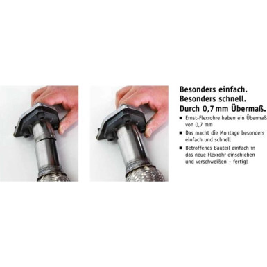 460118 Flexrohr, Abgasanlage