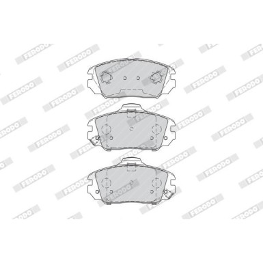 Ferodo | Bremsbelagsatz, Scheibenbremse | FDB4246 Ferodo | Bremsbelagsatz, Scheibenbremse | FDB4246