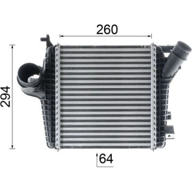 CI 221 000P Ladeluftkühler BEHR *** PREMIUM LINE ***