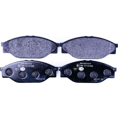 8DB 355 016-411 Bremsbelagsatz, Scheibenbremse