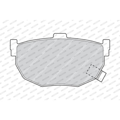 Ferodo Bremsbelagsatz, Scheibenbremse PREMIER ECO FRICTION FDB638