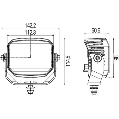 Hella | Arbeitsscheinwerfer | 1GA 996 288-031