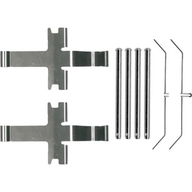 1 987 474 724 Zubehörsatz, Scheibenbremsbelag